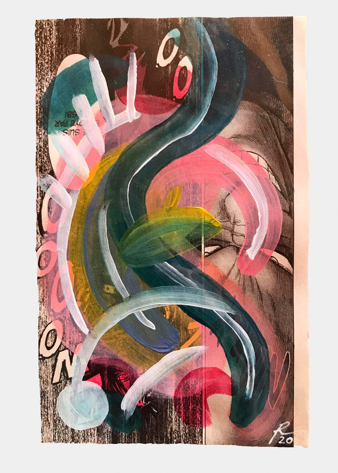 Latex Inkjet on Japanese Drop paper,138gsm
127 x 212 cm (unframed) 
Series A, Number # 4/7
Edition of 10, AP: 2
April 7, 2022